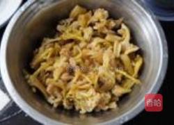 小炒腌花菜的做法图解1