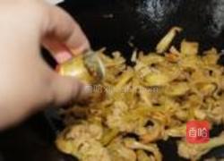 小炒腌花菜的做法图解4