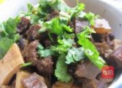 香辣牛肉烧笋子的做法图解4