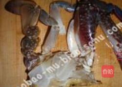 泡菜粉丝蒸梭子蟹的做法图解4