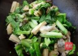 腐竹鲜蘑烧白菜的做法图解6