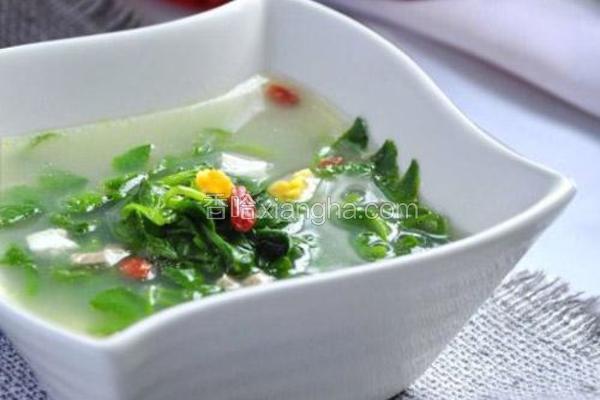 上汤豆苗