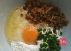 榨菜鸡蛋葱花饼的做法图解5