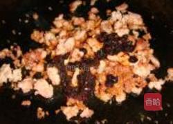 肉末菠菜的做法图解3