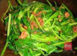 肉末菠菜的做法图解6