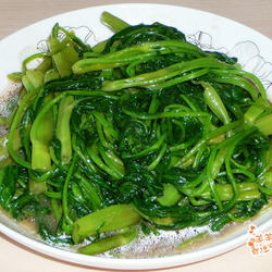 虾酱炒通菜的做法[图]