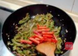 肉末炒苦瓜的做法图解11