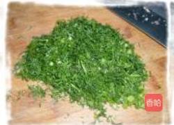 茴香猪肉酿油果的做法图解2