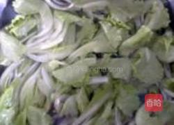 炝生菜的做法图解1
