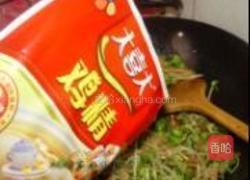 青豆苗炒肉的做法图解9