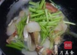 螃蟹炒年糕的做法图解6