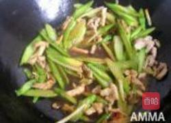 芦笋肉丝炒面的做法图解6