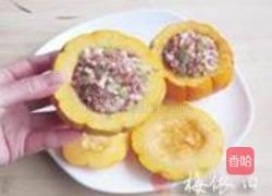 金瓜酿肉的做法图解3