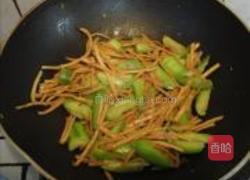 丝瓜炒馓子的做法图解10