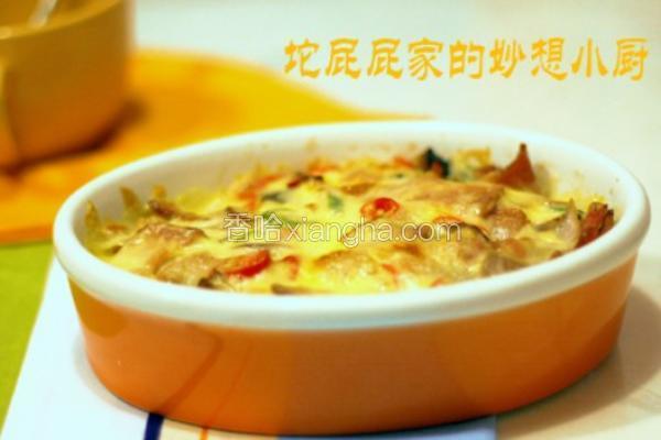 意式培根焗饭