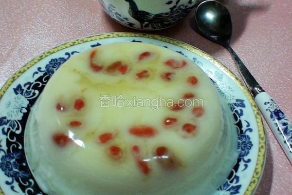 杏仁牛奶豆腐