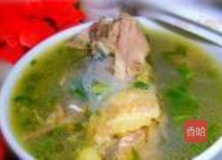 鸡骨冬粉汤的做法图解6