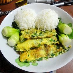 韭菜煎蛋饭的做法[图]
