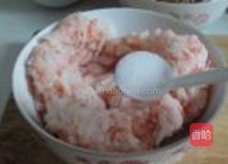 虾肉核桃芝麻饼的做法图解3