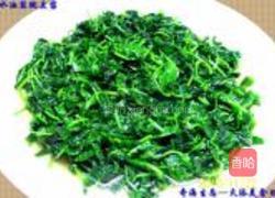 清水油盐豌豆苗的做法图解5
