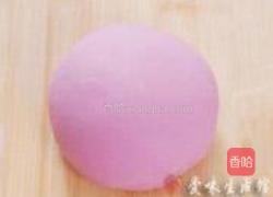 紫苋菜汁凉皮的做法图解1