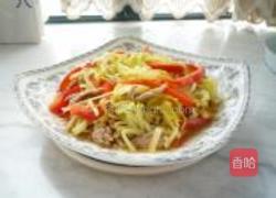 韭黄炒肉丝的做法图解9