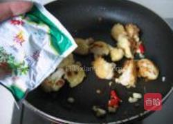 椒盐菜花的做法图解5
