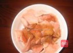 香菇肉片盖饭的做法图解3