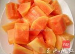 木瓜鸡腿汤的做法图解1