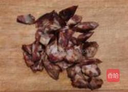 芽菜腊肠饭的做法图解1