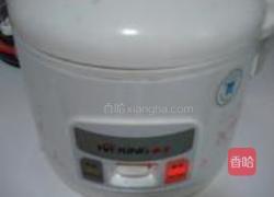 芽菜腊肠饭的做法图解4