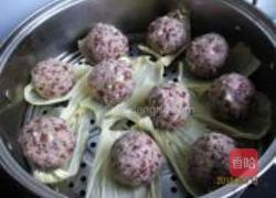 蒸豇豆丸的做法图解7