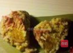叉烧蛋黄粽的做法图解8