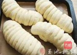 牛肉松毛毛虫面包的做法图解7