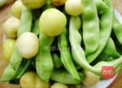 豆角焖土豆的做法图解1