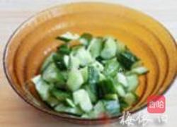 老油条拌黄瓜的做法图解4