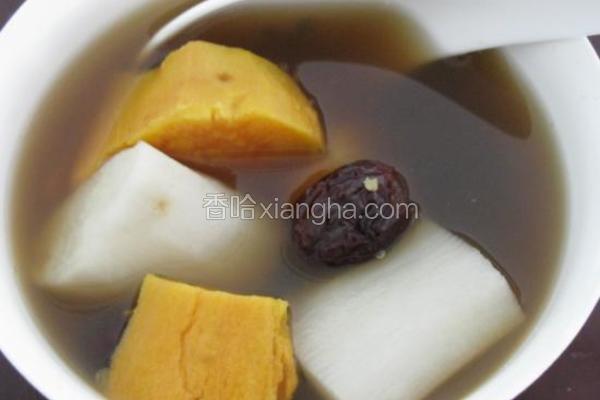 山药红薯汤