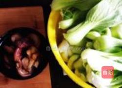 香菇青菜包的做法图解2