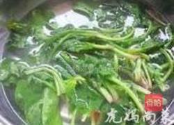 菠菜拌金针菇的做法图解3