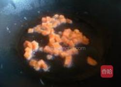 五彩炒饭的做法图解3