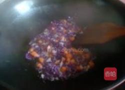 五彩炒饭的做法图解4