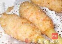 椰香甘蔗虾的做法图解8