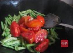 番茄豇豆的做法图解4