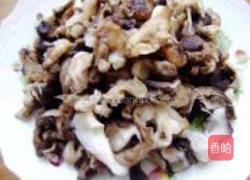 香菇炒菜花的做法图解2