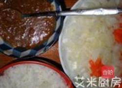 照烧鱿鱼酿咖哩炒饭的做法图解3