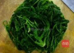 荠菜烤鸭羹的做法图解2