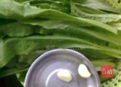 蒜蓉油麦菜的做法图解1