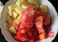 牛肉疙瘩面叶汤的做法图解2