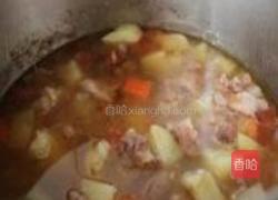 牛肉疙瘩面叶汤的做法图解4