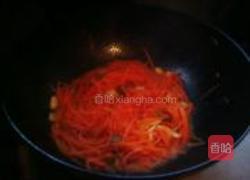 醋溜胡萝卜丝的做法图解5